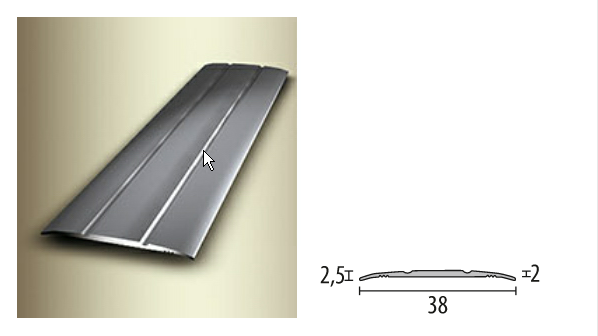 Einteilige Spezialprofile für die nachträgliche Montage