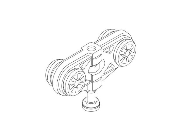 Rollan 40N/80 Laufrohr und Zubehör