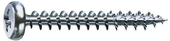 Spanplattenschr. Rundkopf Kreuzschlitz