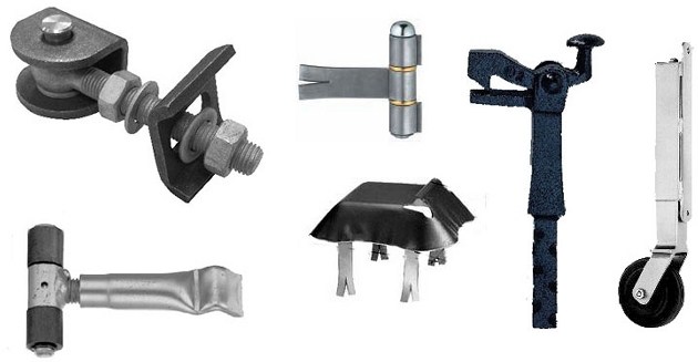 Torbeschläge und Zubehör für den Metallbau